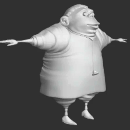 Doc body 3D front
