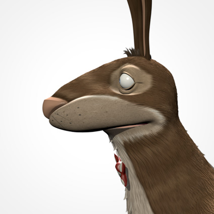 Partyhase head/side color